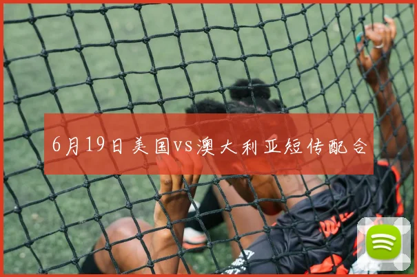 6月19日美国vs澳大利亚短传配合